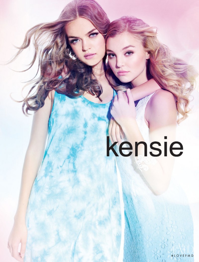 Rachel Hilbert featured in  the kensie catalogue for Spring/Summer 2013