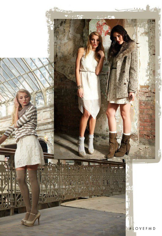 Rachel Hilbert featured in  the kensie catalogue for Holiday 2012