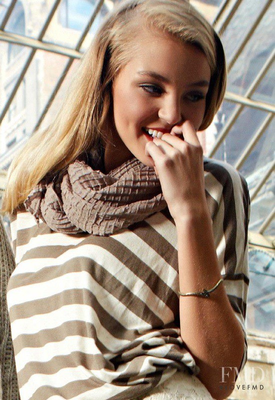 Rachel Hilbert featured in  the kensie catalogue for Holiday 2012