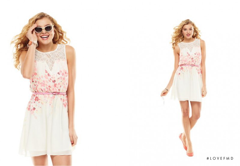 Rachel Hilbert featured in  the Kohl\'s catalogue for Spring/Summer 2014