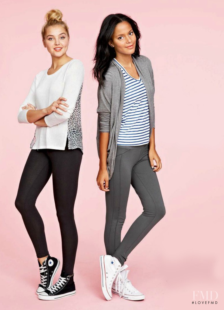 Rachel Hilbert featured in  the Delias catalogue for Autumn/Winter 2014