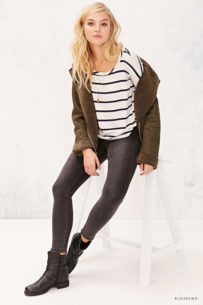 Rachel Hilbert featured in  the Urban Outfitters catalogue for Winter 2014