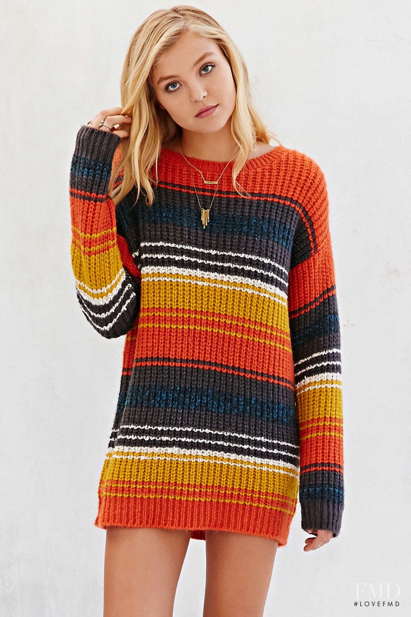 Rachel Hilbert featured in  the Urban Outfitters catalogue for Winter 2014
