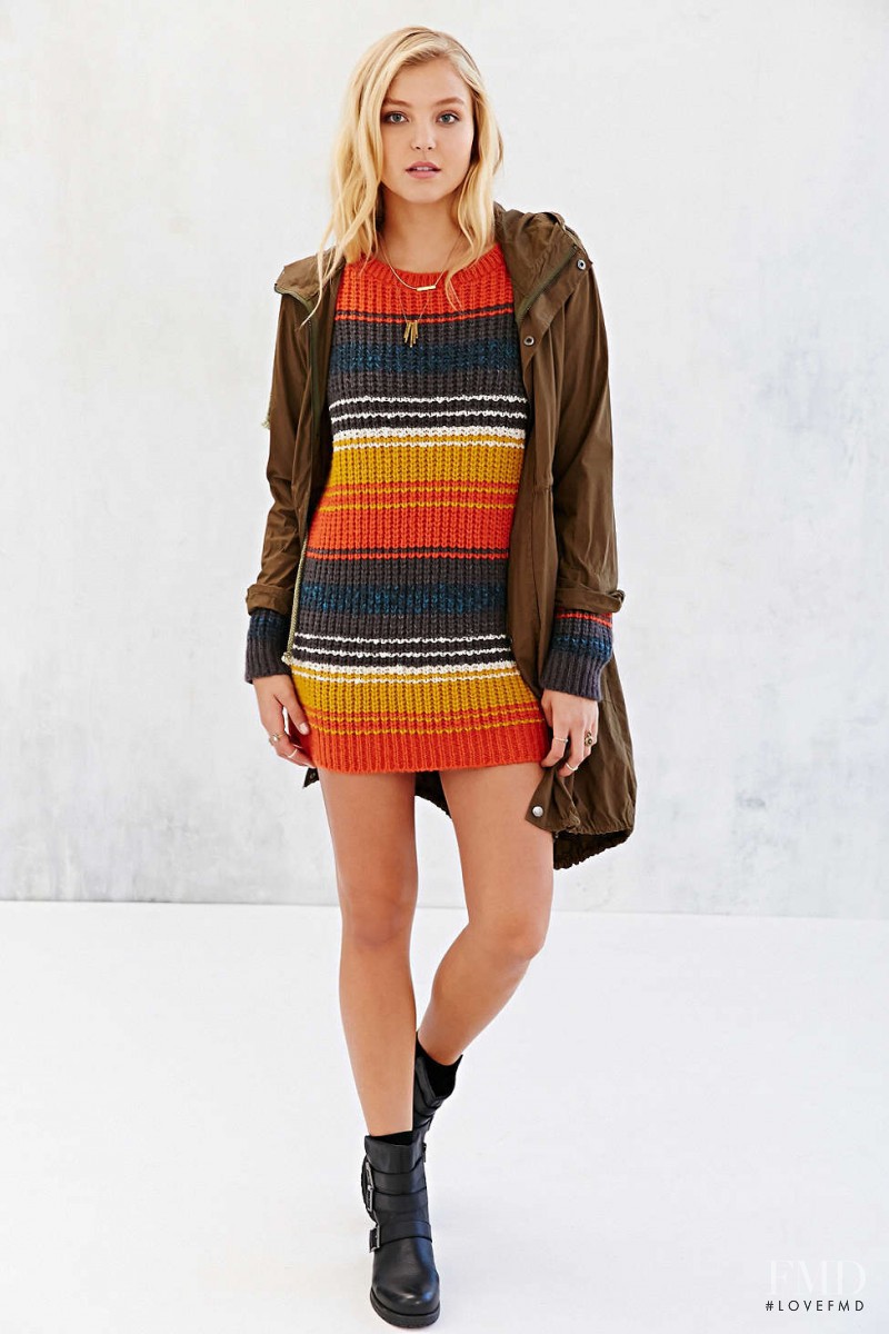 Rachel Hilbert featured in  the Urban Outfitters catalogue for Winter 2014