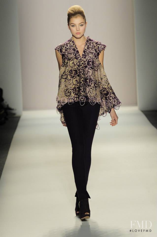 Rachel Hilbert featured in  the Son Jung Wan fashion show for Autumn/Winter 2013