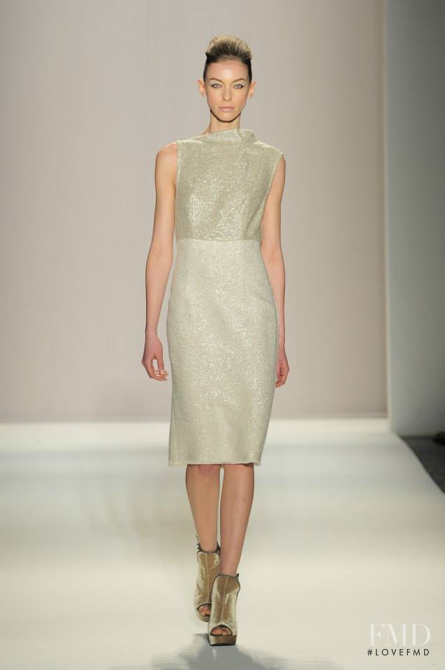 Iryna Lysogor featured in  the Son Jung Wan fashion show for Autumn/Winter 2013