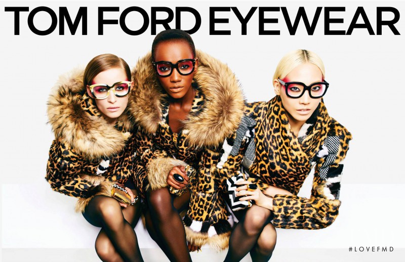 Gem Refoufi featured in  the Tom Ford advertisement for Autumn/Winter 2013