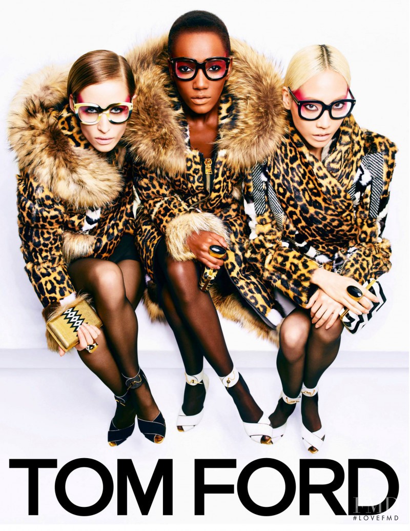 Gem Refoufi featured in  the Tom Ford advertisement for Autumn/Winter 2013