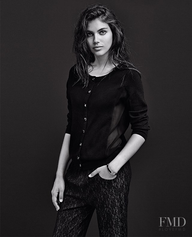 Shlomit Malka featured in  the Intimissimi lookbook for Fall 2014