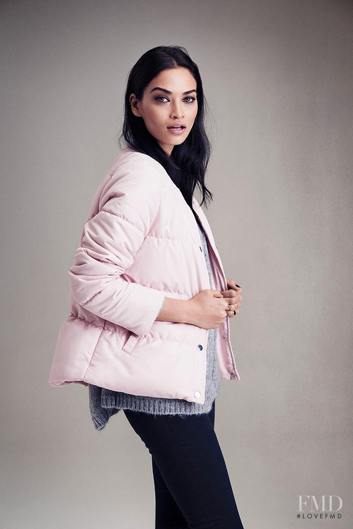 Shanina Shaik featured in  the Gina Tricot lookbook for Autumn/Winter 2014