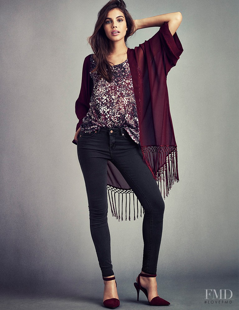 Shlomit Malka featured in  the Gina Tricot lookbook for Autumn/Winter 2014