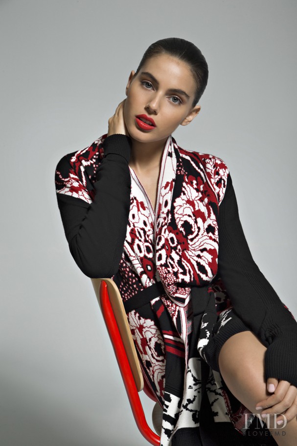Shlomit Malka featured in  the Golbary lookbook for Autumn/Winter 2014