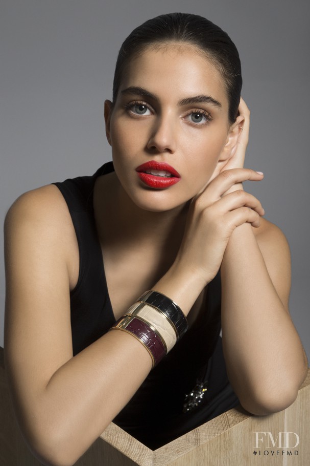 Shlomit Malka featured in  the Golbary lookbook for Autumn/Winter 2014