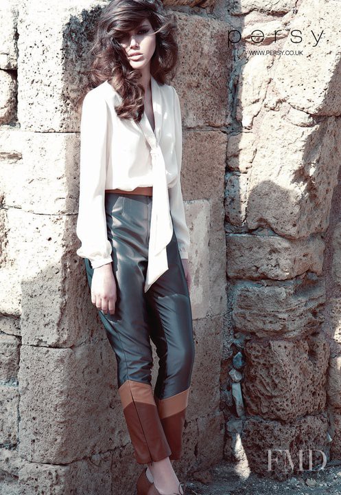 Shlomit Malka featured in  the Persy advertisement for Spring/Summer 2012