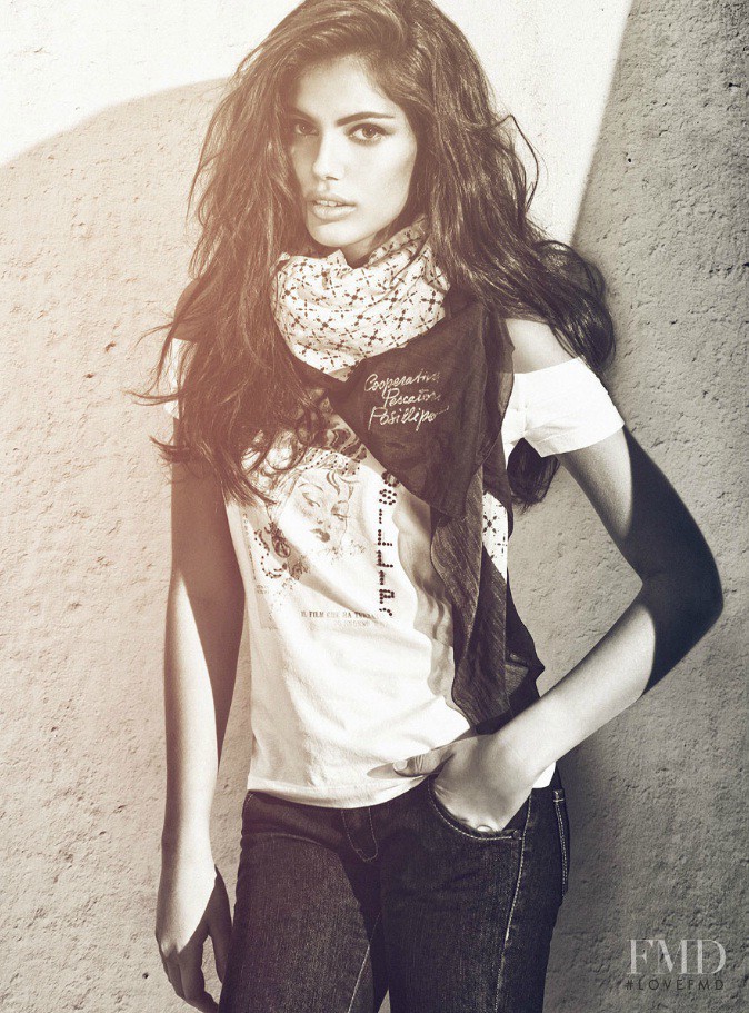 Shlomit Malka featured in  the Cooperativa Pescatori Posillipo lookbook for Spring/Summer 2012