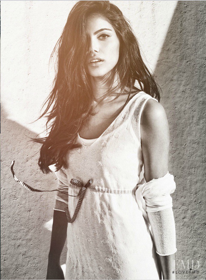 Shlomit Malka featured in  the Cooperativa Pescatori Posillipo lookbook for Spring/Summer 2012