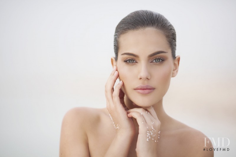 Shlomit Malka featured in  the Deep Sea Cosmetics advertisement for Spring/Summer 2012