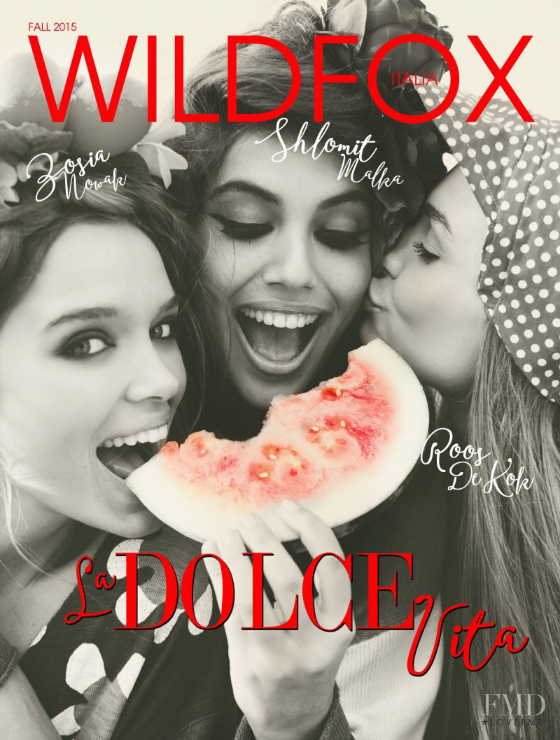Roosmarijn de Kok featured in  the Wildfox La Dolce Vita lookbook for Fall 2015