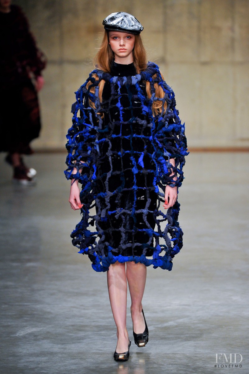 Claire Barrow fashion show for Autumn/Winter 2013