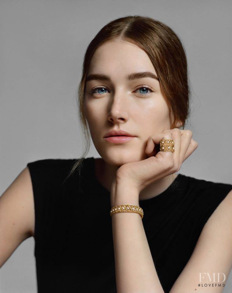 Ymre Stiekema featured in  the Dior Fine Jewelery My Dior advertisement for Autumn/Winter 2013