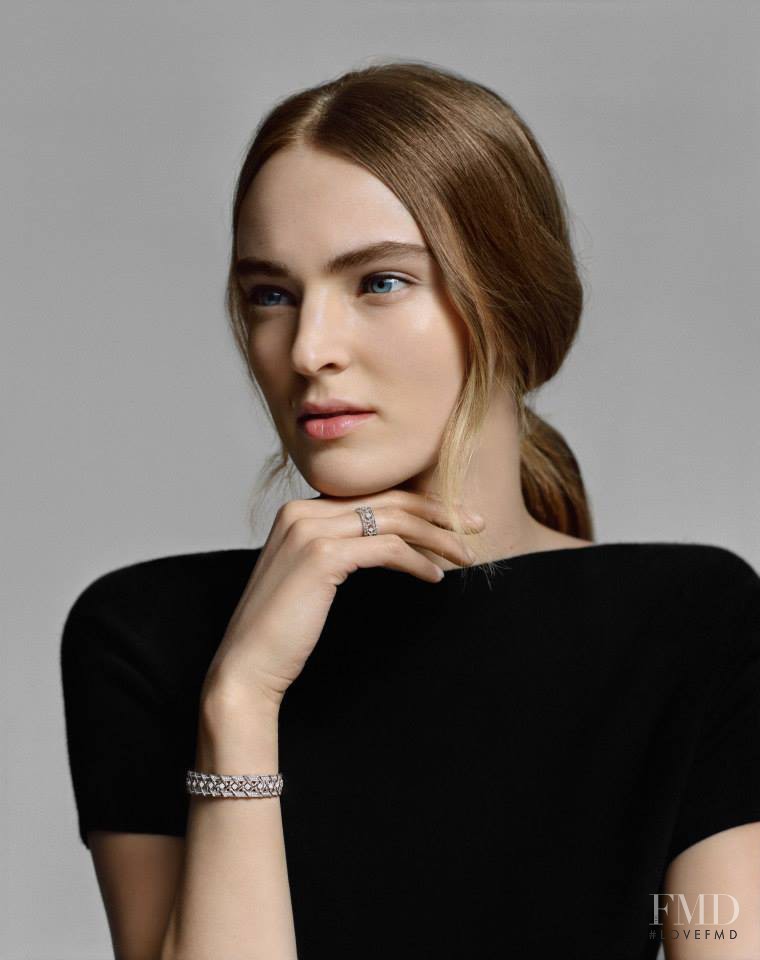 Ymre Stiekema featured in  the Dior Fine Jewelery My Dior advertisement for Autumn/Winter 2013