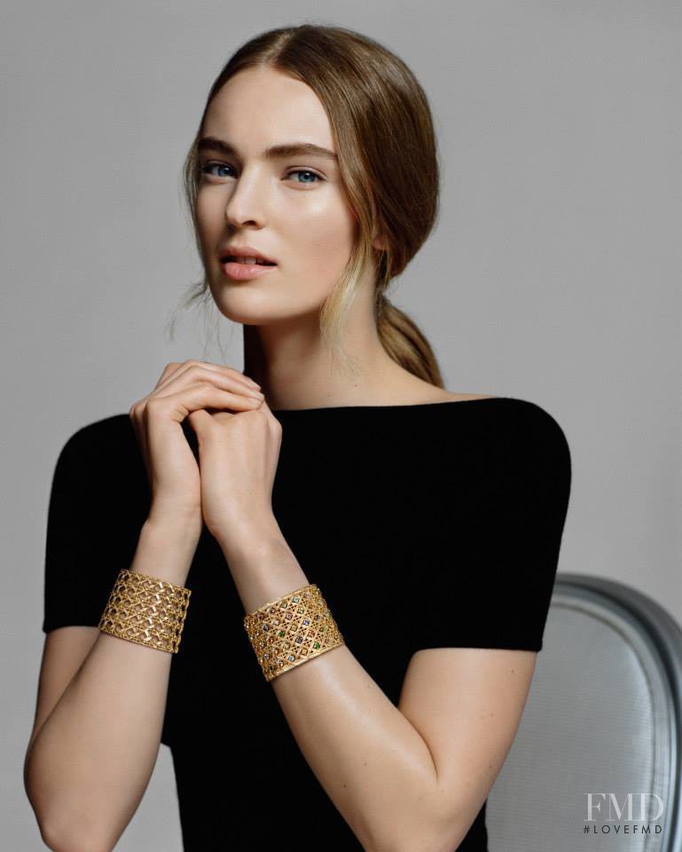 Ymre Stiekema featured in  the Dior Fine Jewelery My Dior advertisement for Autumn/Winter 2013