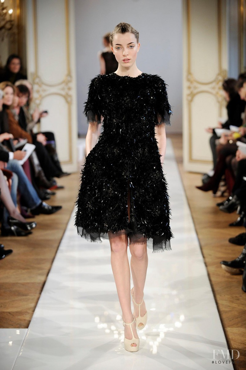 Anna-Maria Nemetz featured in  the Christophe Josse fashion show for Spring/Summer 2012