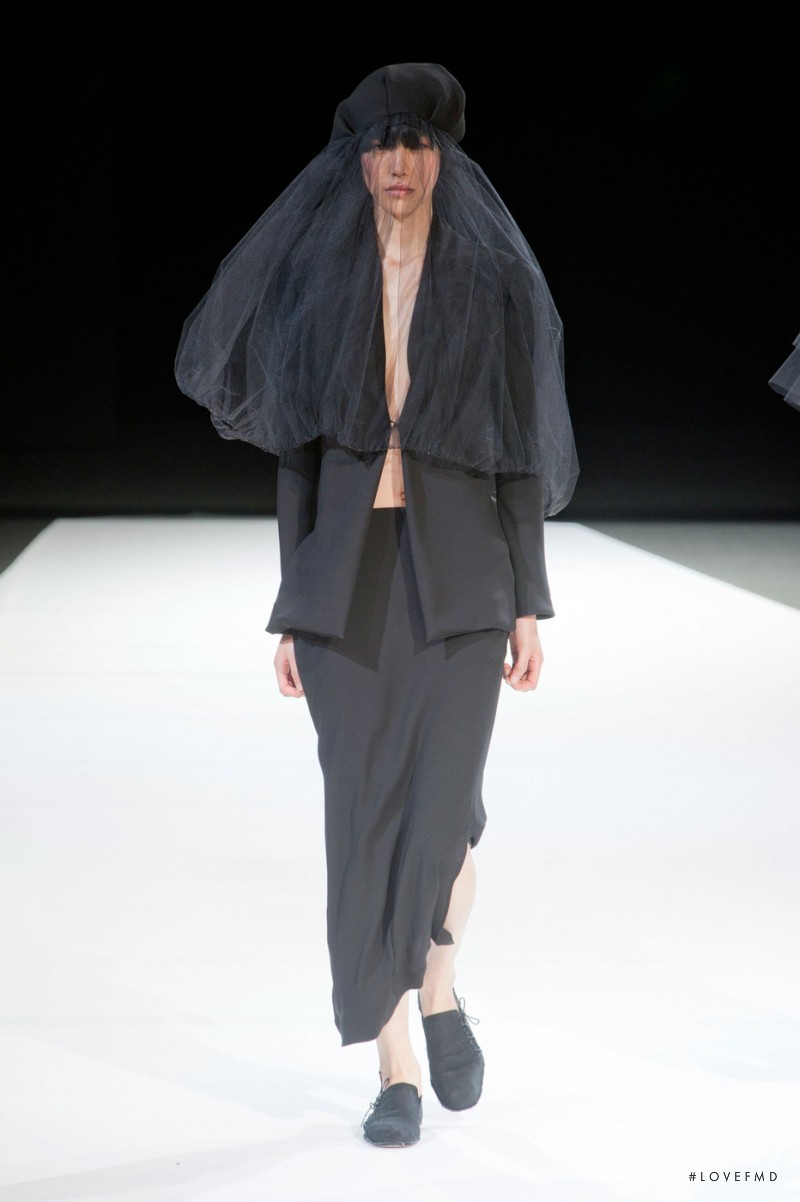 Yohji Yamamoto fashion show for Spring/Summer 2013