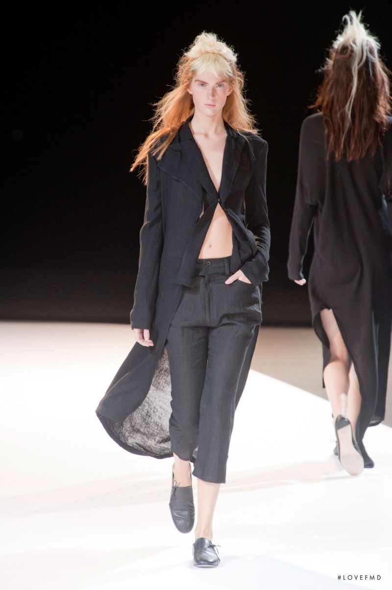 Yohji Yamamoto fashion show for Spring/Summer 2013