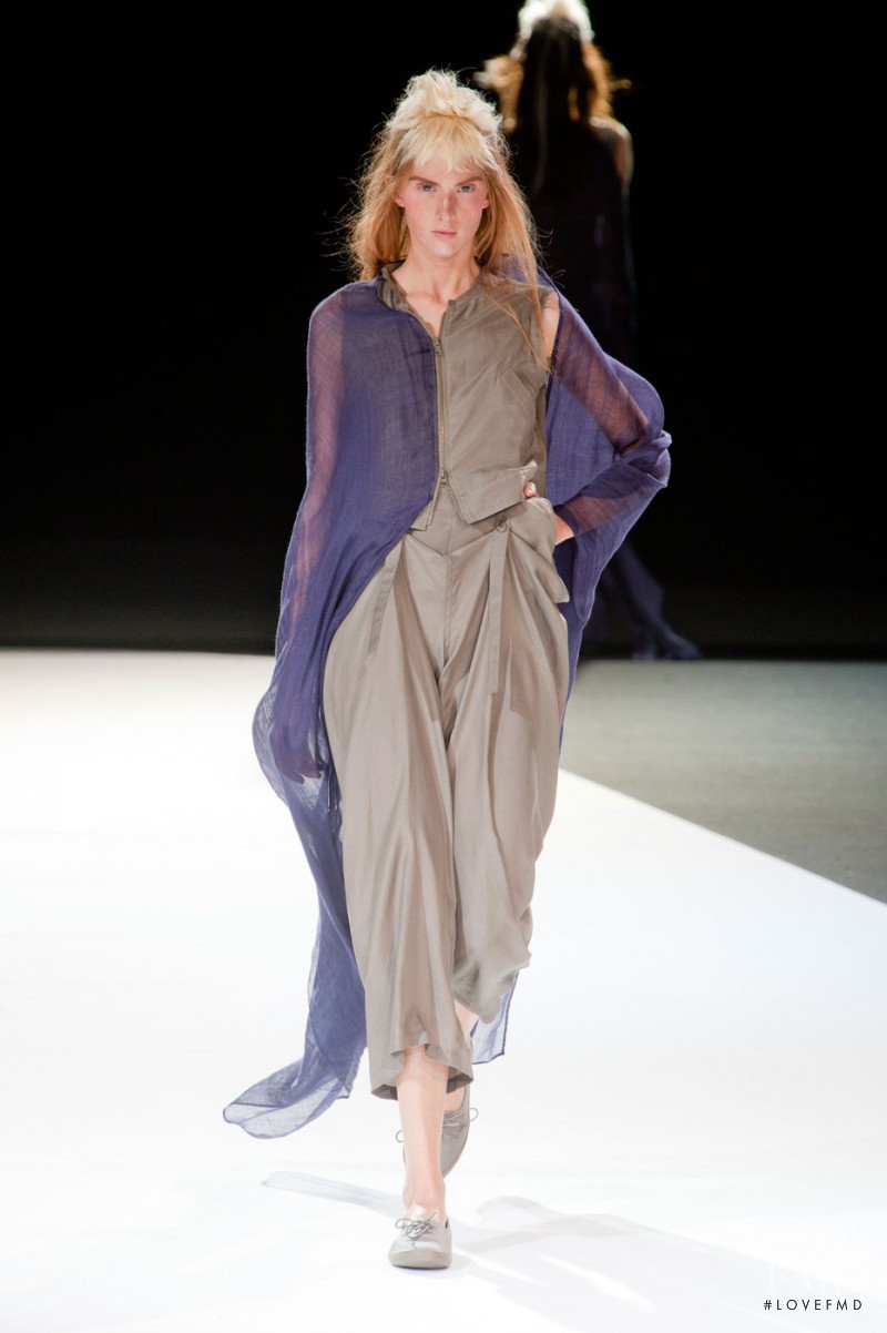 Yohji Yamamoto fashion show for Spring/Summer 2013