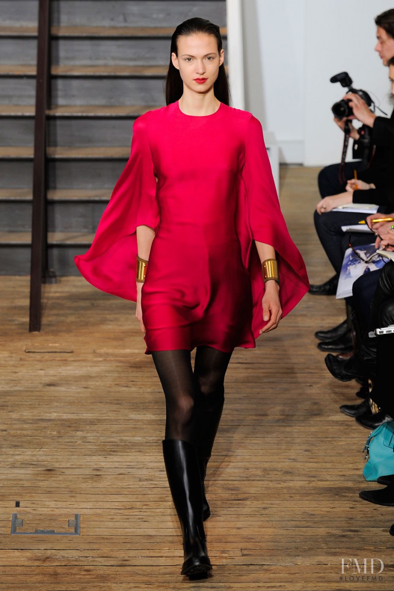 Nikolett Bogar featured in  the Maison Rabih Kayrouz fashion show for Autumn/Winter 2012
