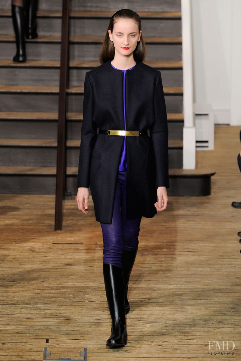 Marina Heiden featured in  the Maison Rabih Kayrouz fashion show for Autumn/Winter 2012