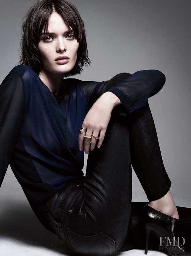 Sam Rollinson featured in  the J Brand advertisement for Autumn/Winter 2013