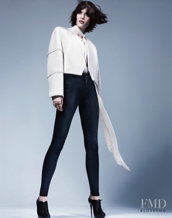 Sam Rollinson featured in  the J Brand advertisement for Autumn/Winter 2013