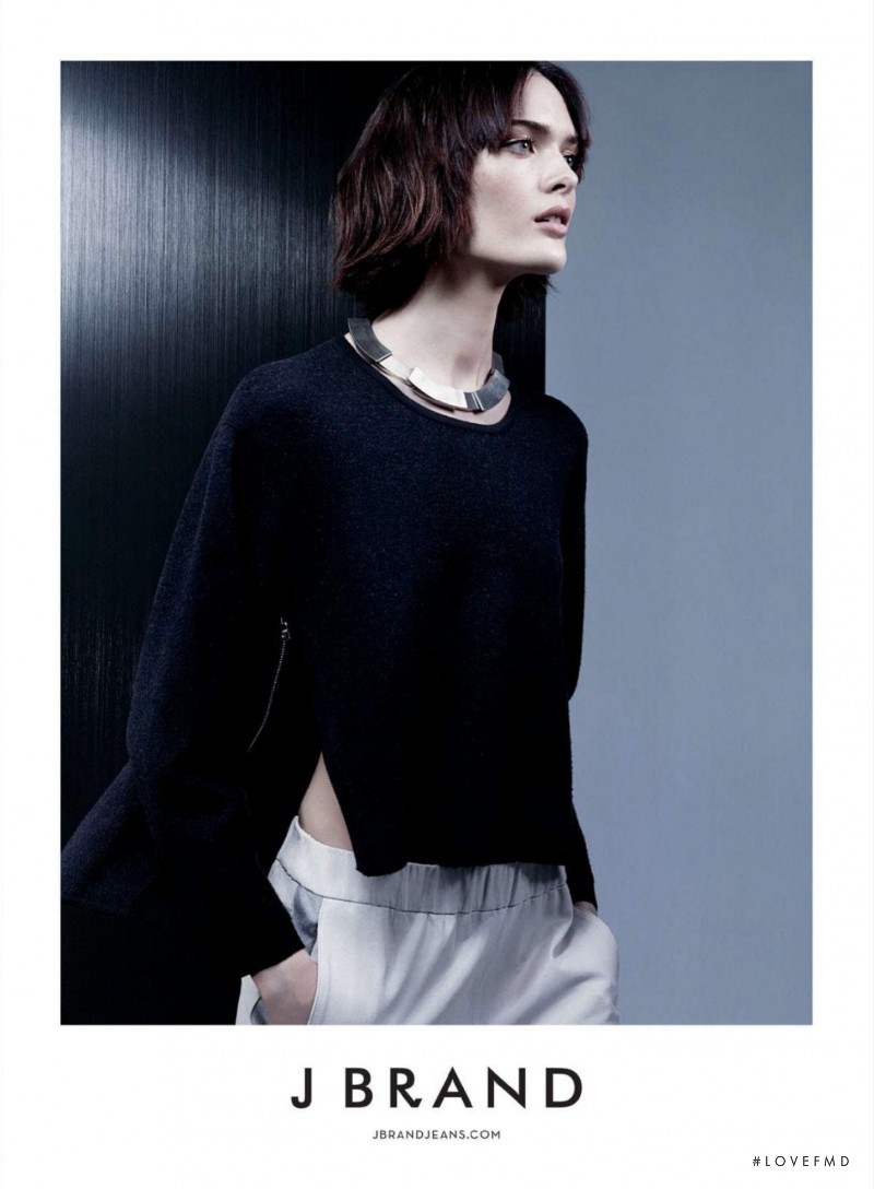 Sam Rollinson featured in  the J Brand advertisement for Autumn/Winter 2013