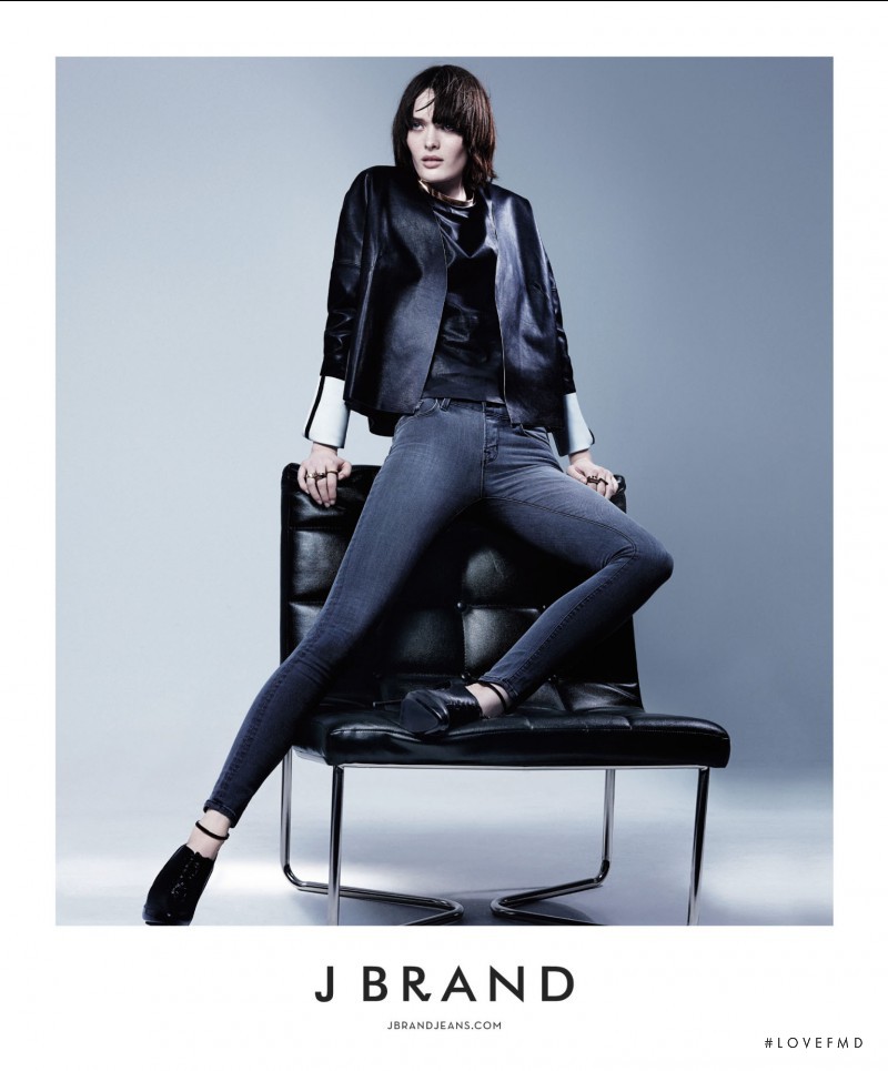 Sam Rollinson featured in  the J Brand advertisement for Autumn/Winter 2013