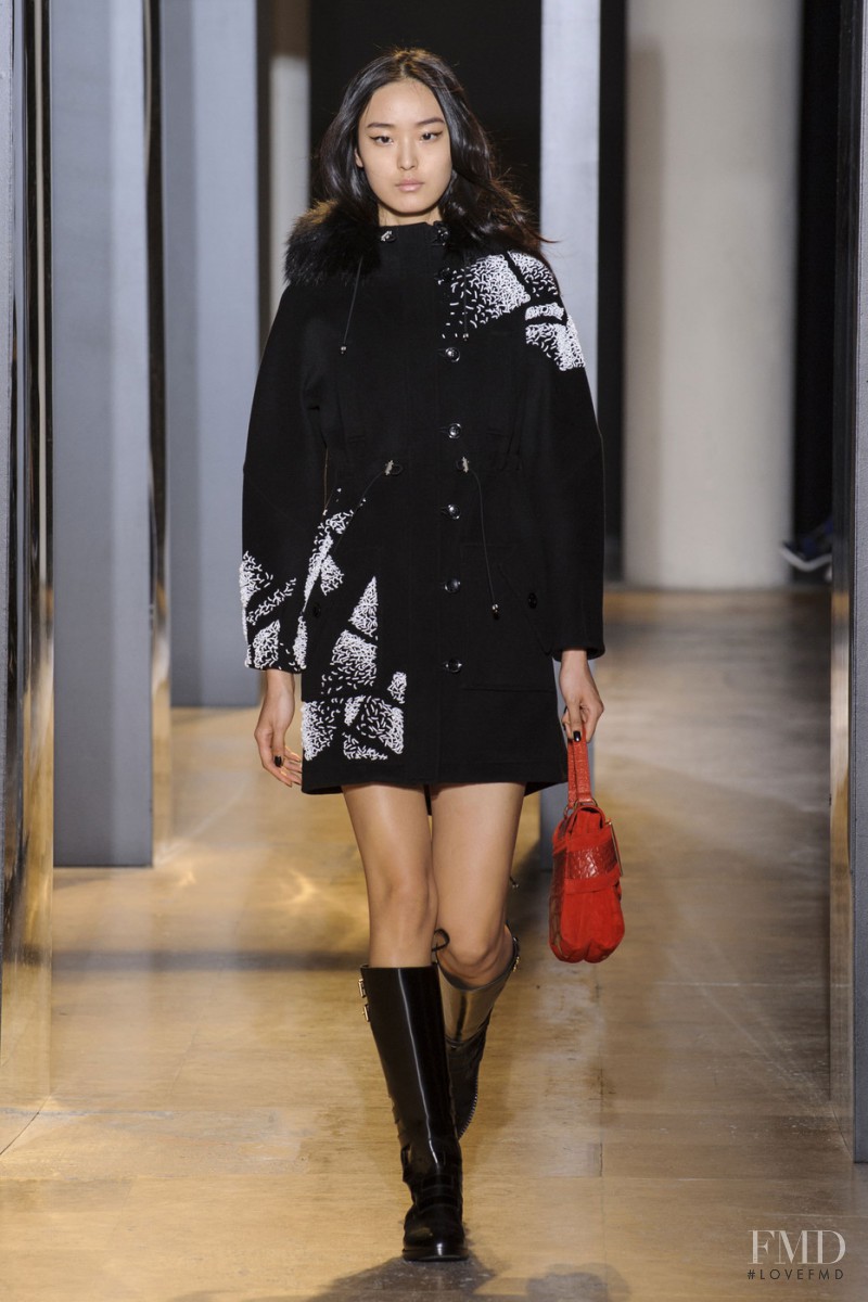 Yue Han featured in  the John Galliano fashion show for Autumn/Winter 2015