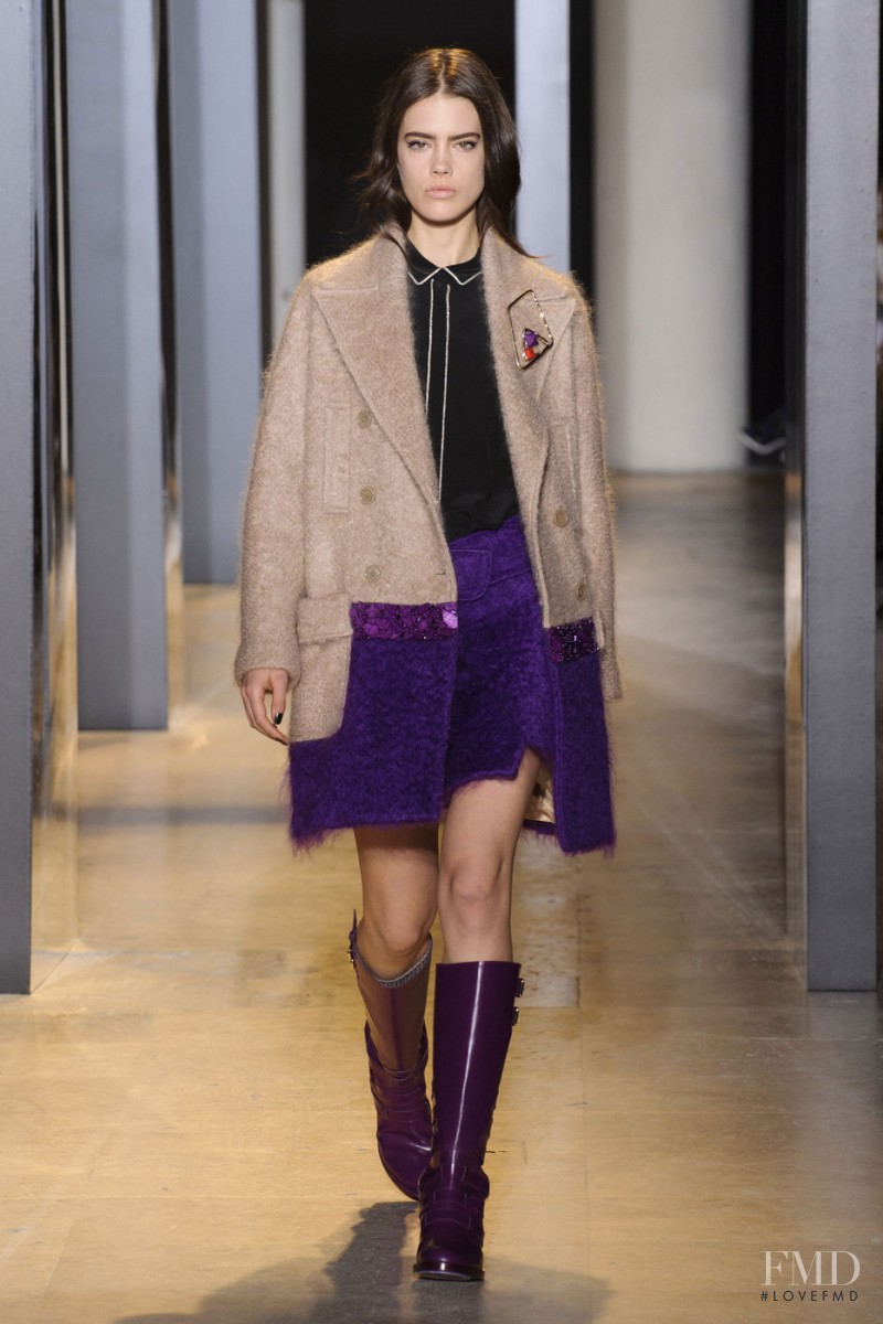 Taja Feistner featured in  the John Galliano fashion show for Autumn/Winter 2015