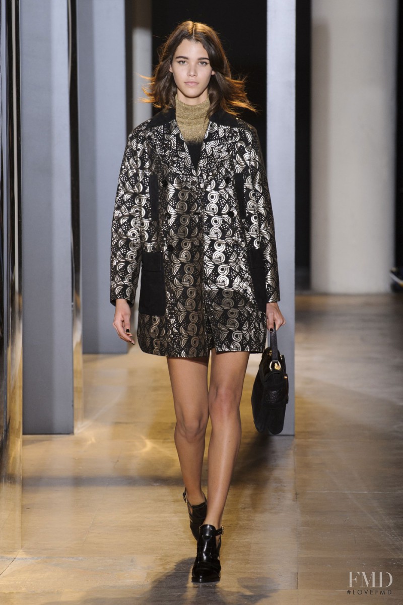 Antonina Petkovic featured in  the John Galliano fashion show for Autumn/Winter 2015