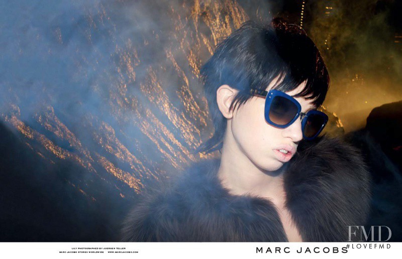 Lily McMenamy featured in  the Marc Jacobs advertisement for Autumn/Winter 2013