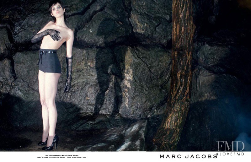 Lily McMenamy featured in  the Marc Jacobs advertisement for Autumn/Winter 2013