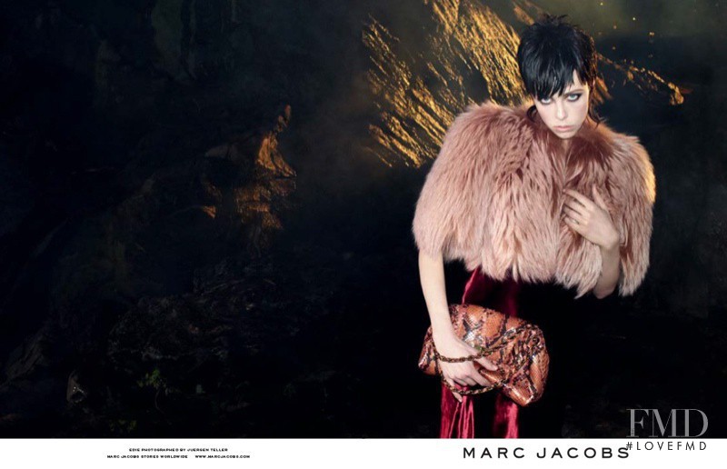 Edie Campbell featured in  the Marc Jacobs advertisement for Autumn/Winter 2013