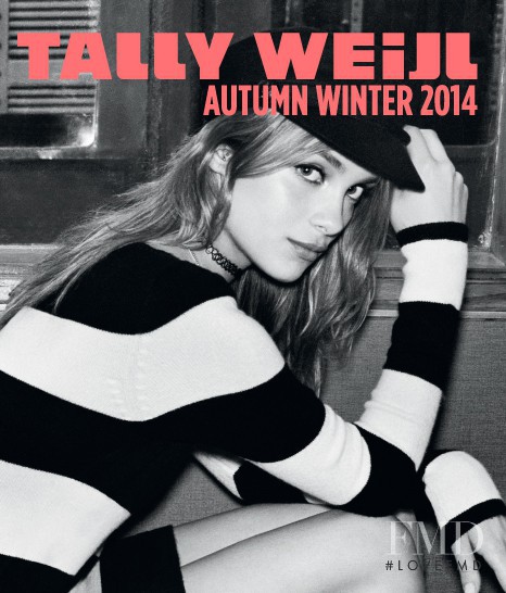 Claudia Gould featured in  the Tally Weijl advertisement for Autumn/Winter 2014