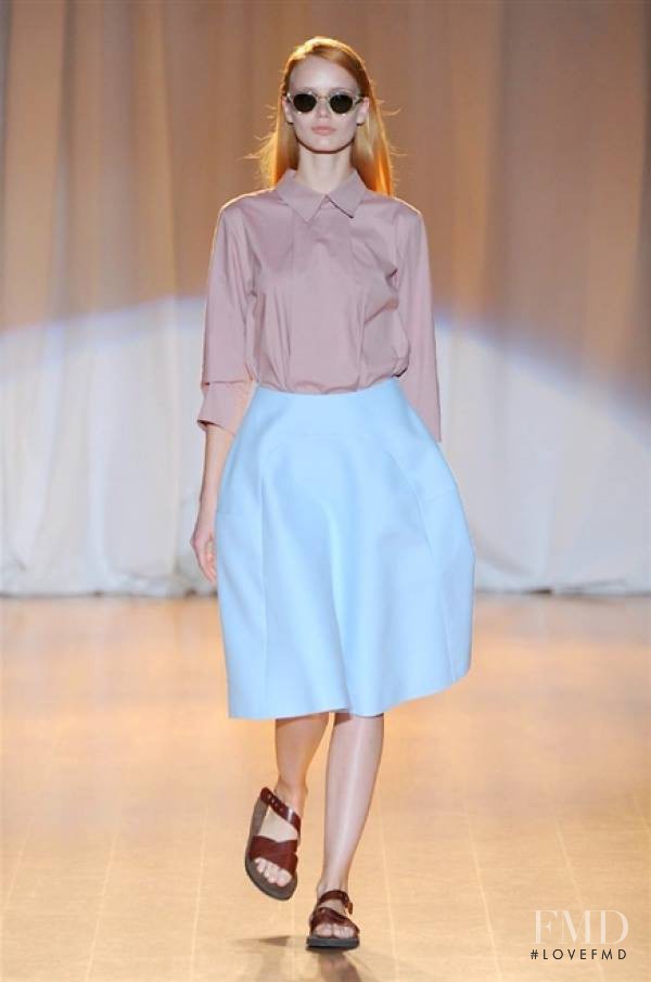 Nastya Seregyna featured in  the Musso fashion show for Spring/Summer 2015