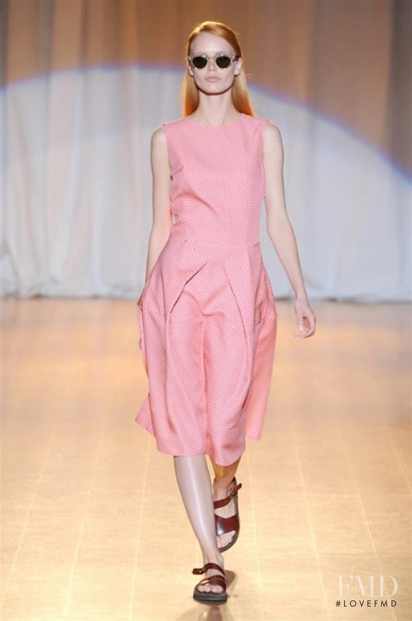 Nastya Seregyna featured in  the Musso fashion show for Spring/Summer 2015