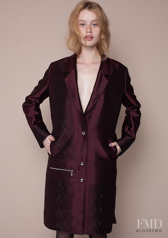 Nastya Seregyna featured in  the Roomeur lookbook for Autumn/Winter 2015