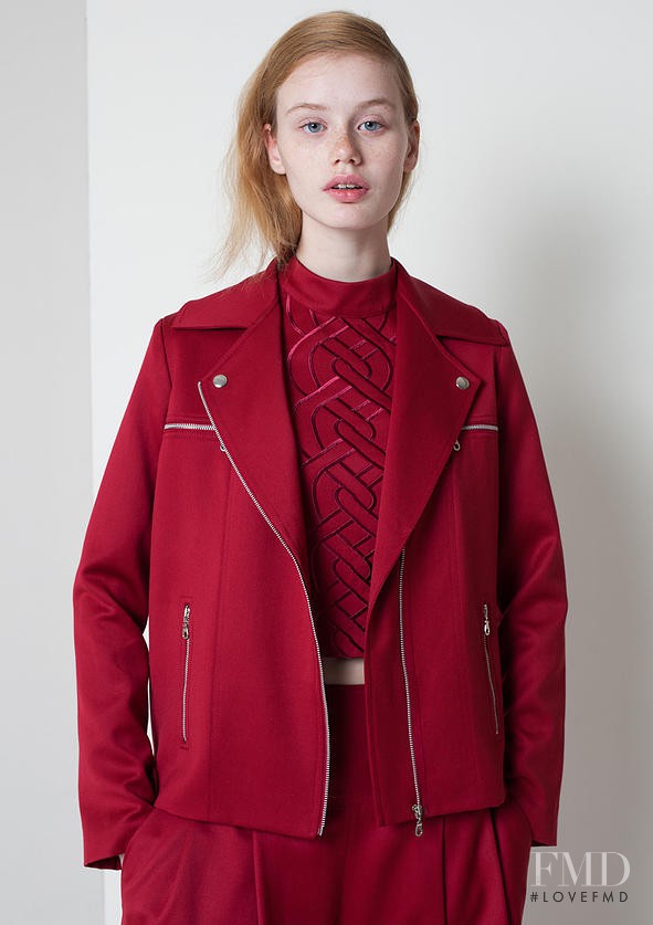 Nastya Seregyna featured in  the Roomeur lookbook for Autumn/Winter 2015