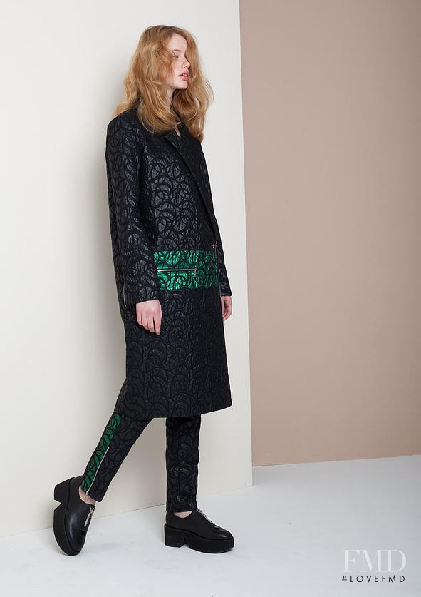 Nastya Seregyna featured in  the Roomeur lookbook for Autumn/Winter 2015