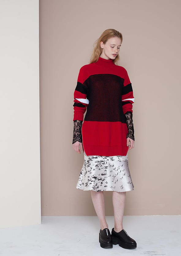 Nastya Seregyna featured in  the Roomeur lookbook for Autumn/Winter 2015