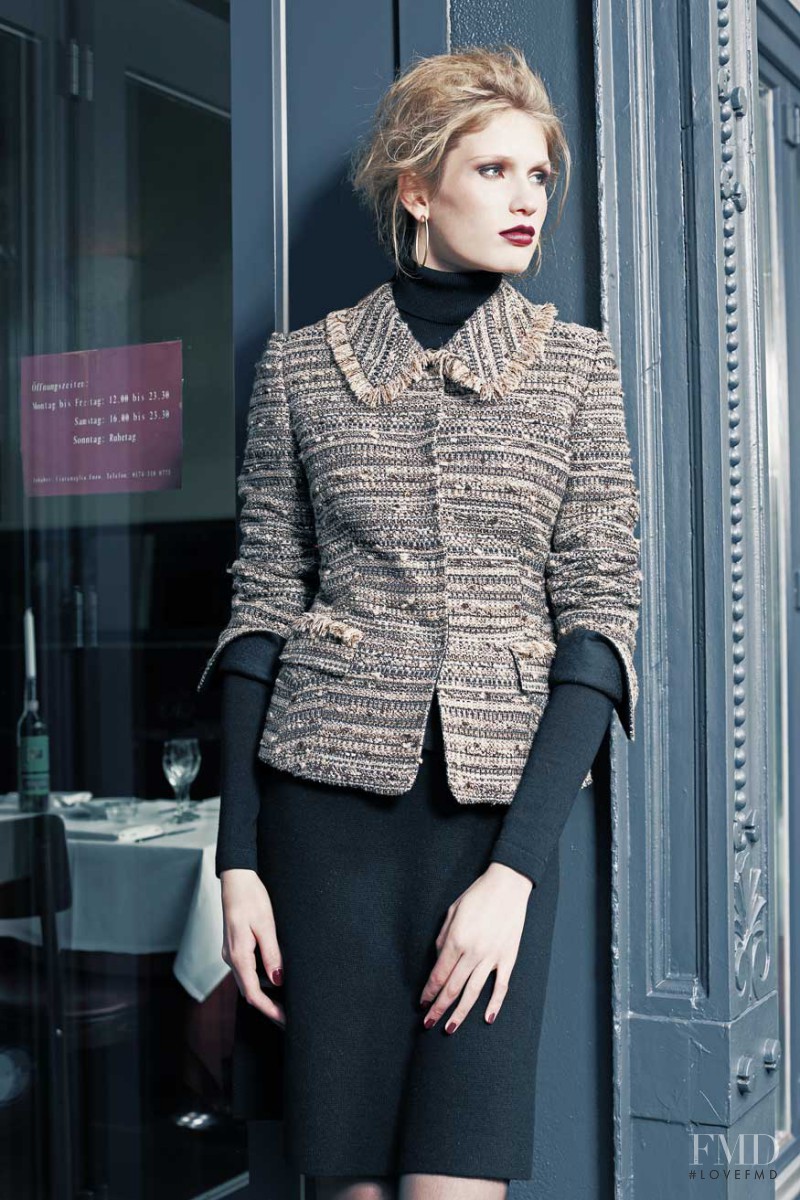 Alice Muller featured in  the Barbara Lohmann lookbook for Autumn/Winter 2012